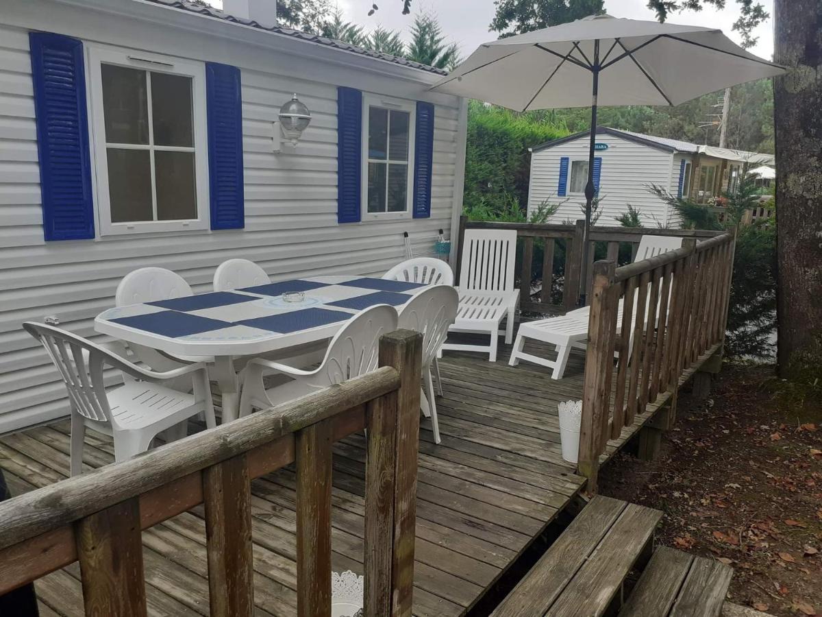 Mobil-Home "Le Pin Bleu" A St-Paul-Les-Dax Mées Buitenkant foto