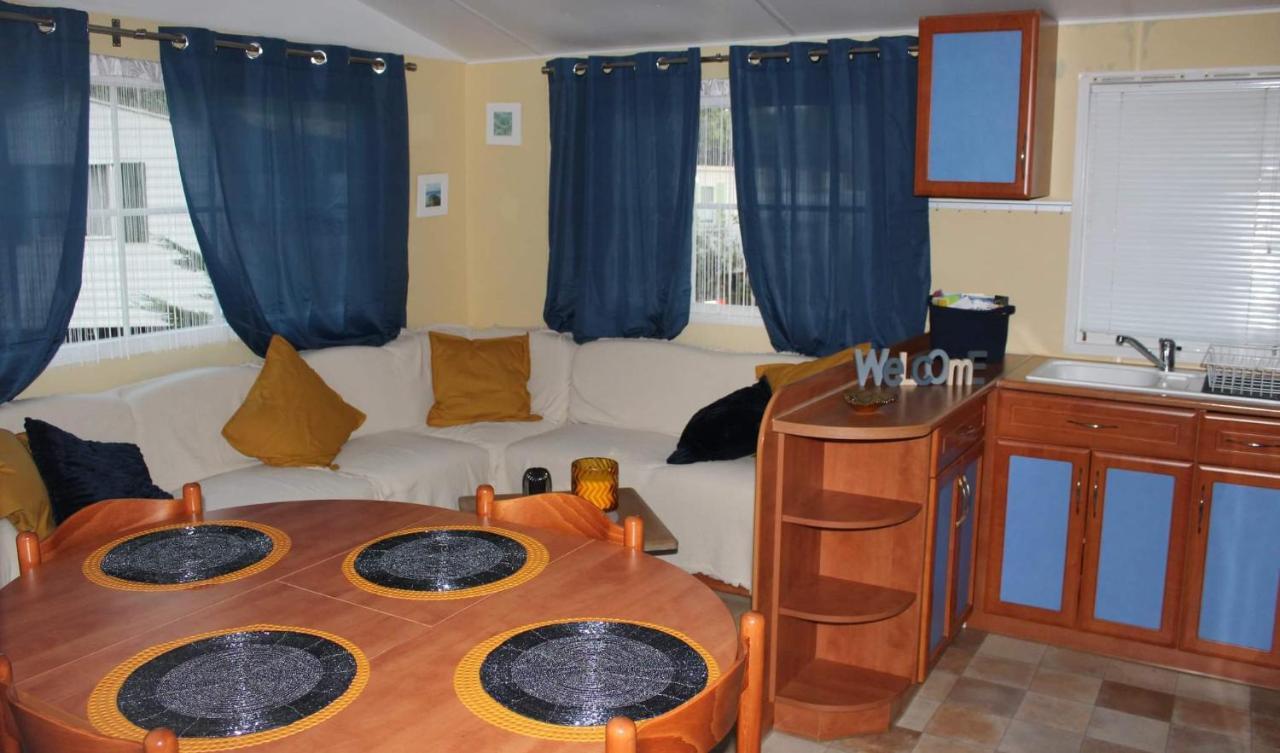 Mobil-Home "Le Pin Bleu" A St-Paul-Les-Dax Mées Buitenkant foto